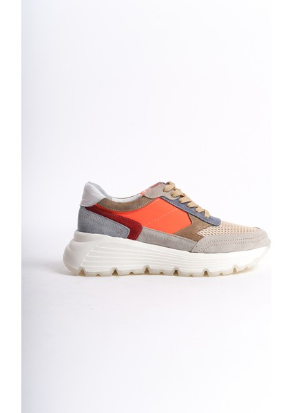 Kadın Deri Spor Ayakkabı & Sneaker Nude -MCRGN6051-N modelleri