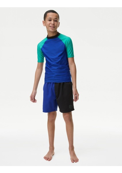 Renk Bloklu Deniz Şortu (6-16 Yaş) fiyatları