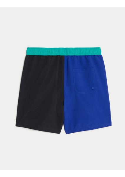 Renk Bloklu Deniz Şortu (6-16 Yaş) fırsatları