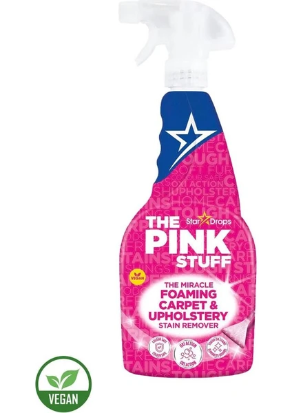 The Pink Stuff Mucizevi Köpüklü Halı Koltuk & Döşeme Leke Çıkarıcı Vegan 500ML