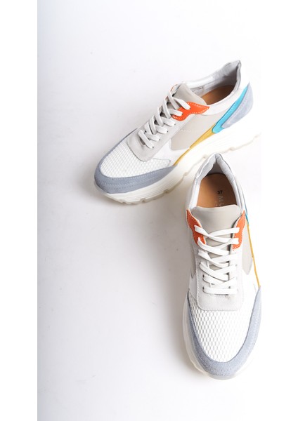 Mubiano Hakiki Deri Collection Kadın Spor Ayakkabı & Sneaker Gri -MCRGN6051-GR indirimleri