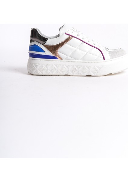 Kadın Deri Spor Ayakkabı & Sneaker Beyaz -MCRGN6062-B fırsatları