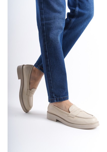 Mubiano Hakiki Deri Collection Kadın Babet Bej -MCSDD024-BJ modelleri