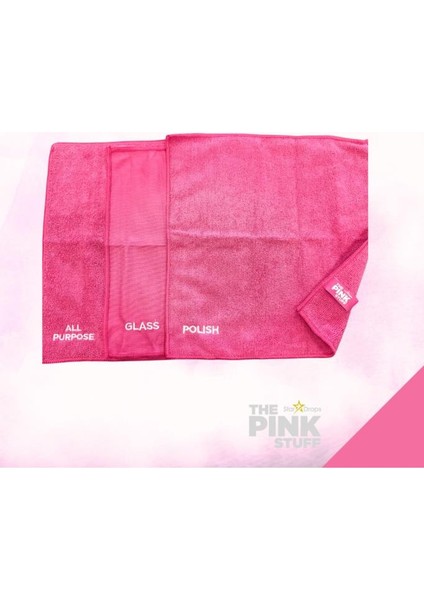 Mucizevi Mikrofiber Bez Koleksiyonu 3'lü Paket-Cam/çok Amaçlı/parlaklık