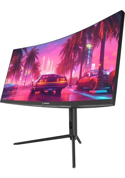 Raıden RA30R200C 30 200Hz 1ms Auo Va Wfhd Adaptivesync Rgb Pivot Curved Oyuncu Monitörü