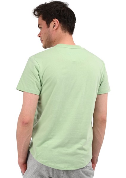 Ognian Erkek Yeşil Günlük Stil T-Shirt 24YETL18D05-YSL fiyatları