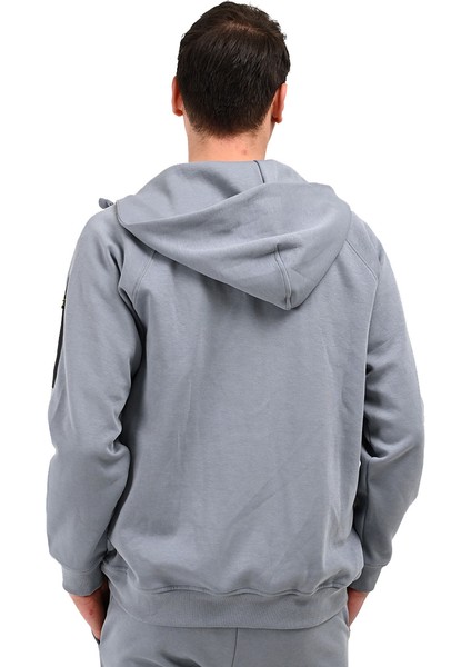 Terra Erkek Gri Günlük Stil Sweatshirt 24YETL13D03-GRI fiyatları