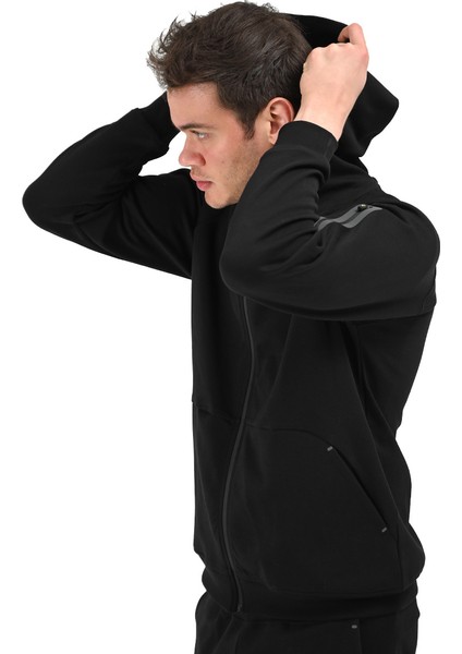 Terra Erkek Siyah Günlük Stil Sweatshirt 24YETL13D03-SYH fırsatları