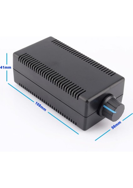 40A 50V Dc Motor Sürücü Kutulu Hız Kontrol Devresi 0/100% Pot Kontrollü Pwm Ayarlanabilir Voltaj Mod
