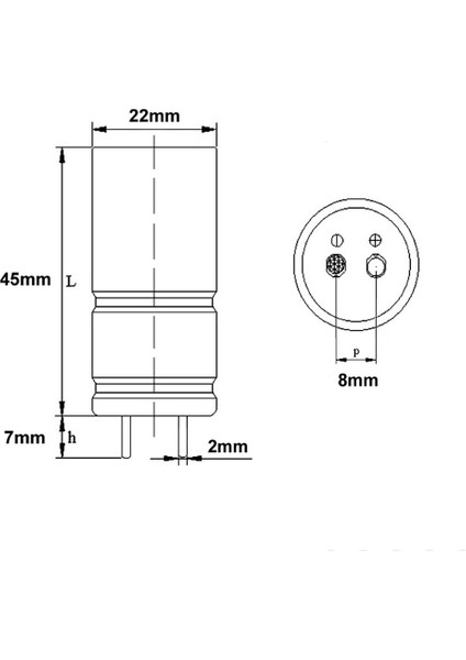 100F 2.7V Süpercap 22X45MM Dıp Süper Kapasitör Enerji Depolama Güneş Rüzgar Akü Batarya Güç Kaynağ indirimleri
