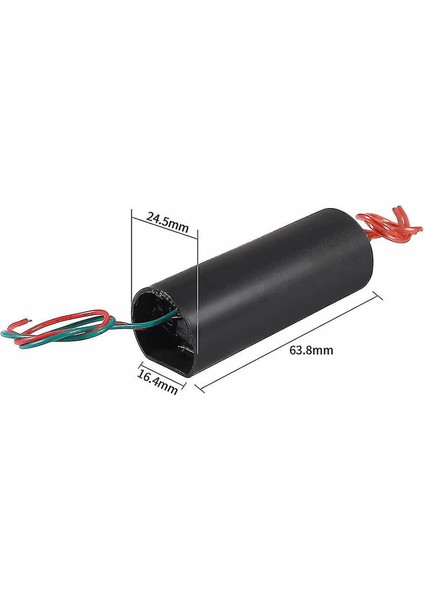 400KV Yüksek Voltaj Üretici Modül Dc 3/6V To 400KV Boost Transformatör Çevirici Elektromanyetik Ark