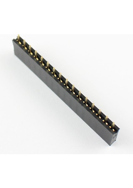 16 Pin Tek Sıra Dişi Header 180 Derece 1X16 Pin 2.54MM Soket Konnektör Breadboard Pcb Devre Bağlantı