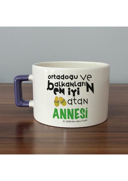 Ortadoğu ve Balkanları En Iyi Baskılı Mor Kulplu C Fincan fiyatları