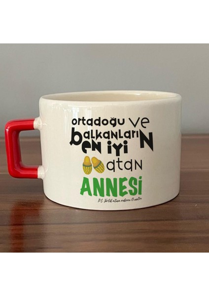 Ortadoğu ve Balkanları En Iyi Baskılı Kırmızı Kulplu C Fincan fiyatları