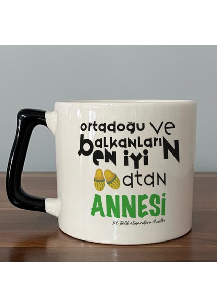 Ortadoğu ve Balkanları En Iyi Baskılı Siyah Kulplu D Kupa