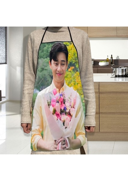 No.3 Tarzı 50X75CM Park Seo Jun Önlük Oxford Kumaş Su Geçirmez Menwomen Mutfak Önlüğü Ev ve Mutfak Aksesuarları Için Ev Temizleme (Yurt Dışından) fiyatları