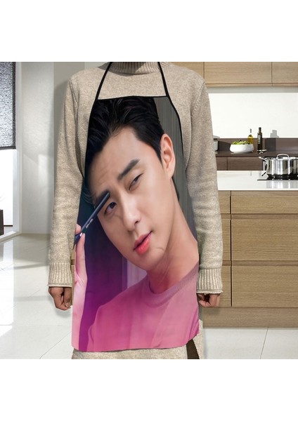 No.3 Tarzı 50X75CM Park Seo Jun Önlük Oxford Kumaş Su Geçirmez Menwomen Mutfak Önlüğü Ev ve Mutfak Aksesuarları Için Ev Temizleme (Yurt Dışından) modelleri