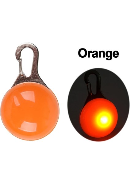 Kolye-Turuncu Tarzı S Beden Yudodo Naylon LED Pet Köpek Tasmaları Hayvanlar Için Gece Güvenliği Yanıp Sönen Kızdırma Köpek Tasma Köpekler Aydınlık Floresan Yaka Pet Malzemeleri (Yurt Dışından)