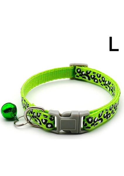 L Tarzı Evcil Hayvan Tasmaları Ayarlanabilir Yavru Kedi Leopar Desen Evcil Hayvan Yaka Moda Boyun Bandı Küçük Chihuahua Köpek Kediler (Yurt Dışından)