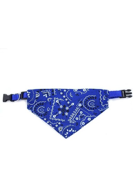 Mavi Stil L Boyutu Ayarlanabilir Pet Köpek Üçgen Bandaj Yavru Kedi Eşarp Bandana Yaka Önlükler Kedi Boyun Dekor Köpekler Kediler Evcil Hayvan Aksesuarları (Yurt Dışından)
