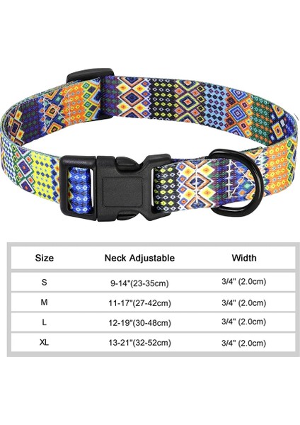 201YE Tarzı L Boyutu 12 Stilleri Naylon Çiçek Baskılı Köpek Tasması Bohemian Küçük Yavru Kedi Tasmaları Ayarlanabilir Chihuahua Yaka Evcil Hayvan Malzemeleri Aksesuarları (Yurt Dışından)