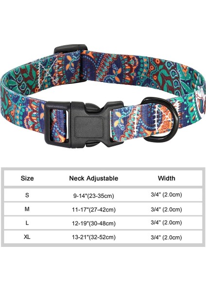 201YEŞIL Tarzı M Boyutu 12 Stilleri Naylon Çiçek Baskılı Köpek Tasması Bohemian Küçük Yavru Kedi Tasmaları Ayarlanabilir Chihuahua Yaka Evcil Hayvan Malzemeleri Aksesuarları (Yurt Dışından)