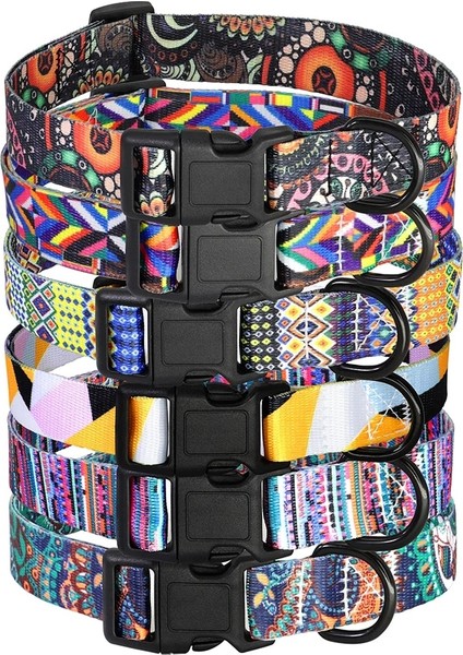 201YEŞIL Tarzı M Boyutu 12 Stilleri Naylon Çiçek Baskılı Köpek Tasması Bohemian Küçük Yavru Kedi Tasmaları Ayarlanabilir Chihuahua Yaka Evcil Hayvan Malzemeleri Aksesuarları (Yurt Dışından) indirimleri