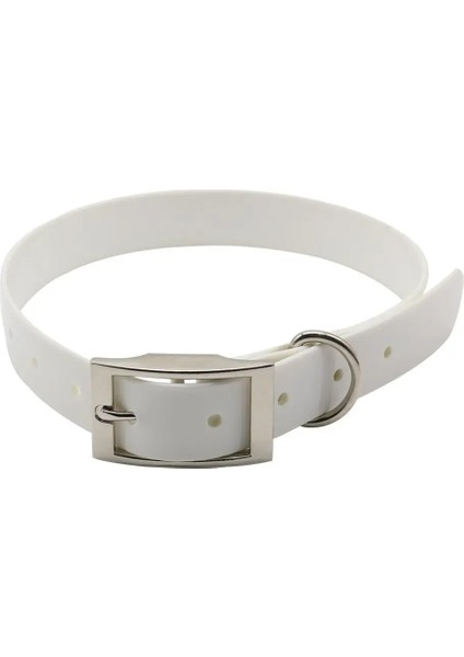 Beyaz Stil L Boyutu Yüksek Li Büyük Köpek Tasması Ayarlanabilir Tpu Dayanıklı Su Geçirmez Pet Köpek Tasması Köpek Kayışı Saf Renk Köpek Aksesuarları (Yurt Dışından)