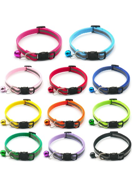 No.11 Tarzı Ayarlanabilir Evcil Hayvan Tasmaları Bells ile Sevimli Kolye Yaka Kedi Köpek Tasmaları Açık Yansıtıcı Küçük Köpek Tasmaları Evcil Hayvan Aksesuarları (Yurt Dışından) indirimleri