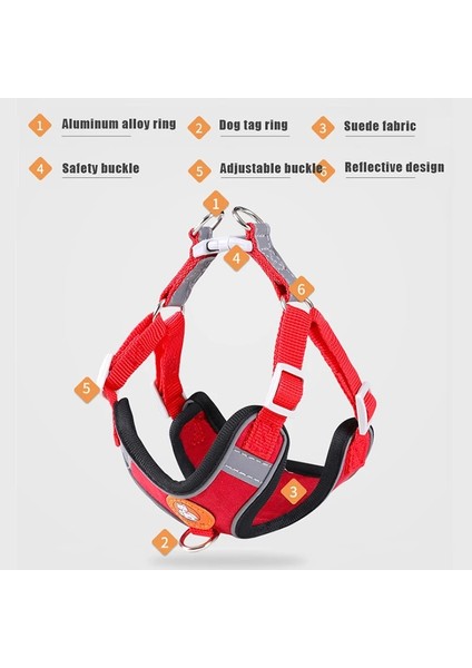 7-Kırmızı Tarzı S Beden Ayarlanabilir Köpek Koşum Hiçbir Çekme Sevimli Kedi Yumuşak Yürüyüş Tasma Seti Pet Köpekler Tasması Yelek Chihuahua Beagle Küçük Orta Köpekler Için (Yurt Dışından) fırsatları