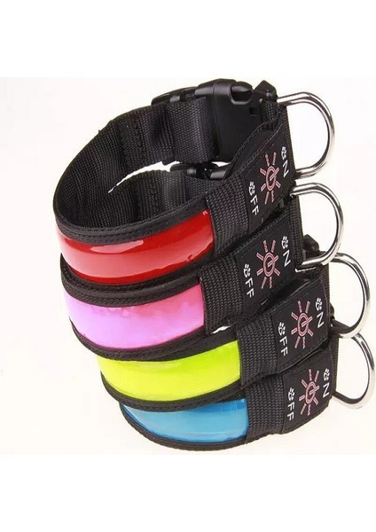 Mavi Stil M Boyutu LED Parlayan Köpek Tasması Ayarlanabilir Yanıp Sönen USB Şarj Aydınlık Yaka Gece Lambası Demeti Büyük Orta Küçük Köpekler Için Evcil Hayvan Ürünleri (Yurt Dışından) indirimleri