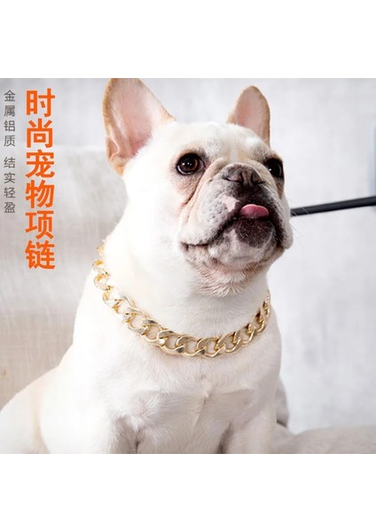 No.2 Tarzı Pet Kolye Dövüş Kolye Pet Moda Kolye Köpek Bully Altın Zincir Küçük ve Orta Ölçekli Köpek Yaka Köpek Takı Kolye (Yurt Dışından) modelleri