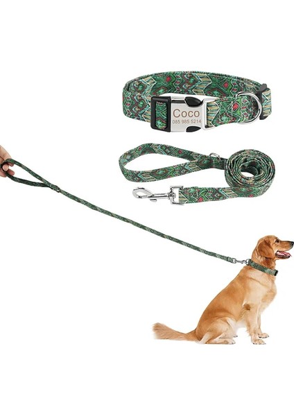 Mor Tarzı S Beden Köpek Kimlik Tasması Vintage Bohemia Evcil Hayvan Tasması Özel Ad Köpek Tasması Kişiselleştirilmiş Etiketi Kedi Tasmaları Küçük Orta Büyük Köpekler Için (Yurt Dışından) fırsatları