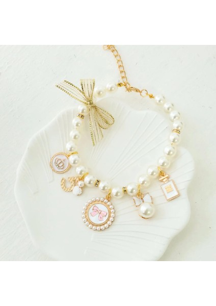 Pembe Tarzı S Beden Pet Yay Inci Yaka Kedi Takı Kolye Prenses Kolye Köpek Tatlı Süslemeleri Köpek Taklidi Yaka Chihuahua Accesorios (Yurt Dışından) fiyatları