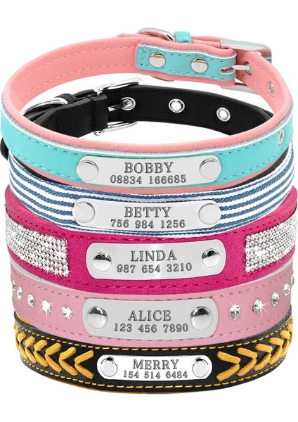 No.9 Stili S Beden Bling Yavru Köpek Kedi Yaka Kişiselleştirilmiş Kazınmış Pet Köpek Kımlık Etiketi Yaka Küçük Kediler Köpekler Için Özel Chihuahua Taklidi Yaka (Yurt Dışından) fiyatları