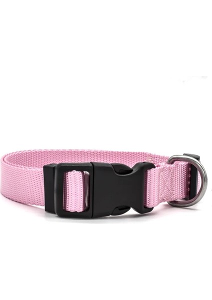Pembe Tarzı M Boyutu Dayanıklı Katı Köpek Tasmaları Naylon Ayarlanabilir Köpek Kolye Küçük Orta Büyük Köpekler Çok Renkli Köpek Koşum Köpek Tasması Aksesuarları (Yurt Dışından)