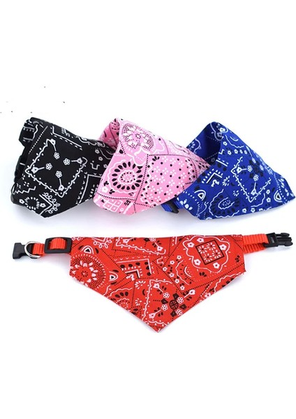 Mavi Stil S Beden Köpek Kedi Üçgen Eşarp Evcil Hayvan Ayarlanabilir Baskılı Yaka Asılı Toka ile Yavru Tükürük Havlusu Yıkanabilir Papyonlar Köpek Aksesuarları (Yurt Dışından) fırsatları