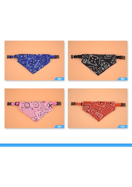 Mavi Stil S Beden Köpek Kedi Üçgen Eşarp Evcil Hayvan Ayarlanabilir Baskılı Yaka Asılı Toka ile Yavru Tükürük Havlusu Yıkanabilir Papyonlar Köpek Aksesuarları (Yurt Dışından) indirimleri