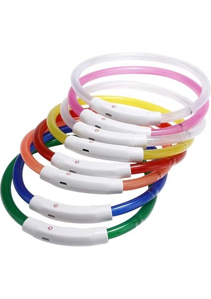 Kırmızı Stil 70CM LED Pet Aydınlık Yaka USB Şarj Yaka Teddy Anti Kayıp Yaka Köpek Kedi Aksesuarları Malzemeleri Pet Yanıp Sönen USB Şarj Edilebilir (Yurt Dışından) fırsatları