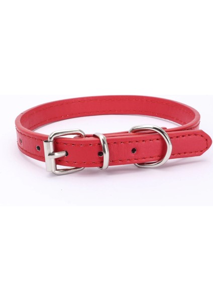 Kırmızı Stil 42X1.8CM Evcil Hayvan Malzemeleri Köpek Tasması Alaşım Toka Köpek Zinciri Kedi Kolye Boyutu Ayarlanabilir Küçük ve Orta Boy Köpek Tasmaları Köpek Malzemeleri (Yurt Dışından)
