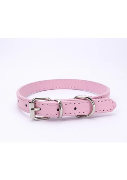 Shanhua Shop Pembe Tarzı 30X1.0CM Evcil Hayvan Malzemeleri Köpek Tasması Alaşım Toka Köpek Zinciri Kedi Kolye Boyutu Ayarlanabilir Küçük ve Orta Boy Köpek Tasmaları Köpek Malzemeleri (Yurt Dışından)