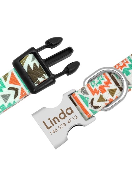 Turuncu Tarzı S Beden Küçük Köpek Tasması Kişiselleştirilmiş Naylon Küçük Köpek Collaruahua Köpek Yaka Küçük Orta Büyük Pet Pitbull Için Kazıma Adı Kımlığı (Yurt Dışından) modelleri