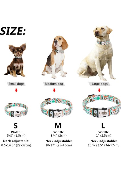 Turuncu Tarzı S Beden Küçük Köpek Tasması Kişiselleştirilmiş Naylon Küçük Köpek Collaruahua Köpek Yaka Küçük Orta Büyük Pet Pitbull Için Kazıma Adı Kımlığı (Yurt Dışından) indirimleri