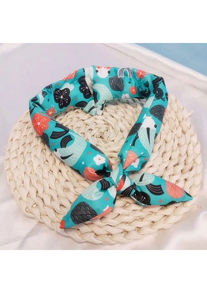 Sarı Stil S Beden Orijinal Pet Köpek Bandana Tang Iplik Baskı Köpek Önlüğü Papyon Parti Boyun Aksesuarları Yavru Bakım Fular Shiba Inu Yaka (Yurt Dışından) indirimleri