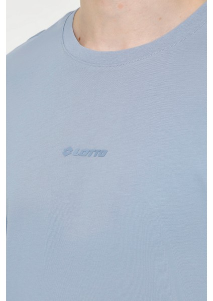 M-Lucan T-Sh 4Fx Mavi Erkek Kısa Kol T-Shirt