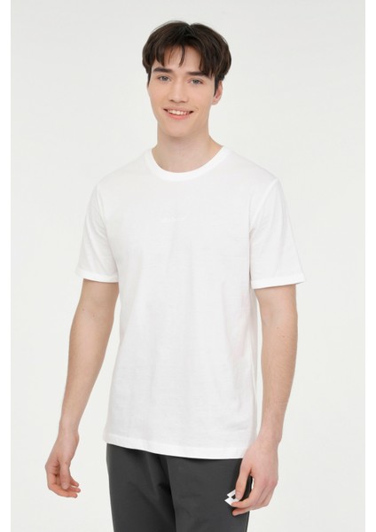 M-Lucan T-Sh 4Fx Ekru Erkek Kısa Kol T-Shirt