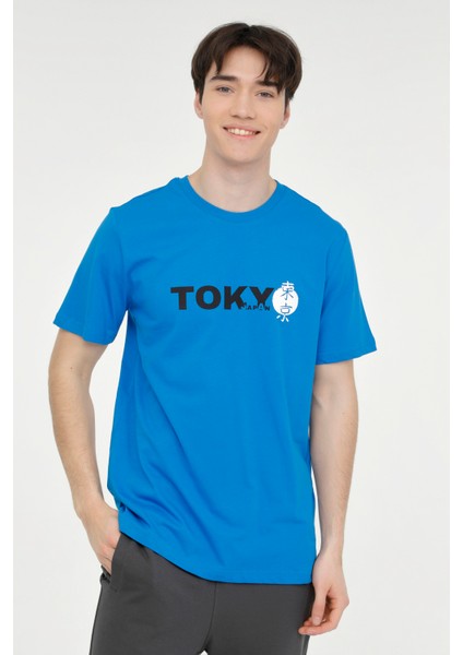 Ml Tokyo 11Es-Cty-121 4Fx Saks Erkek Kısa Kol T-Shirt