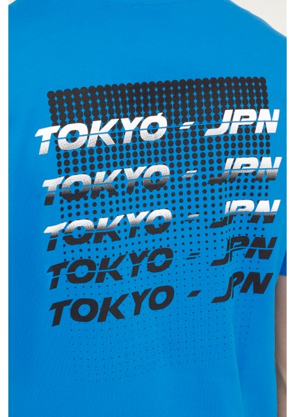 Ml Tokyo 11Es-Cty-121 4Fx Saks Erkek Kısa Kol T-Shirt