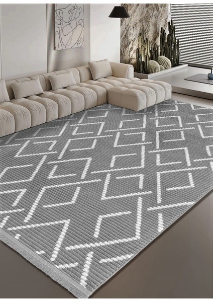 Vernonn Koleksiyonu 3605 Yumuşak Tuşeli Antre Mutfak Salon Oturma Odası Halı Yoluk