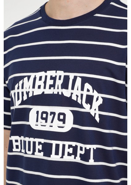 Ml Hector 11Urb1053 4Fx Indigo Erkek Kısa Kol T-Shirt